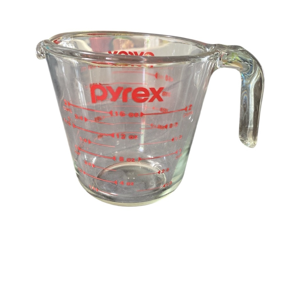 Pyrex Clear Glass Measuring Cup 2 Cup